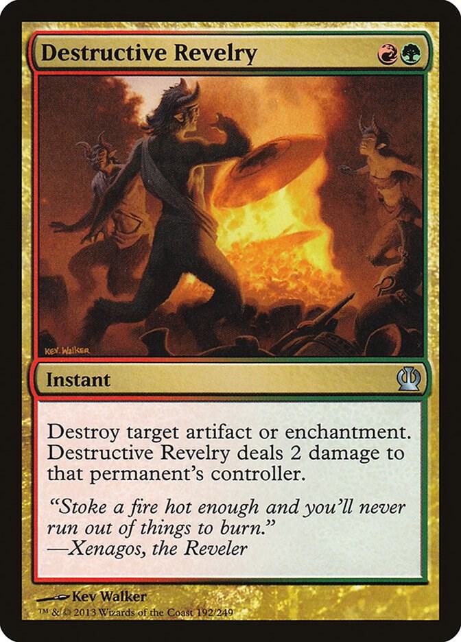 Destructive Revelry, Theros 192