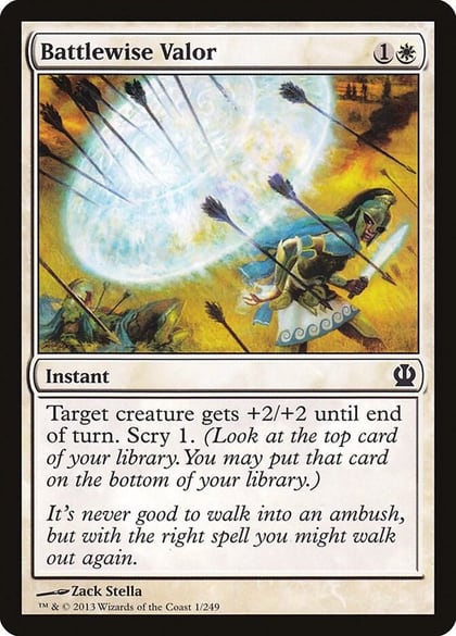 Battlewise Valor, Theros 1