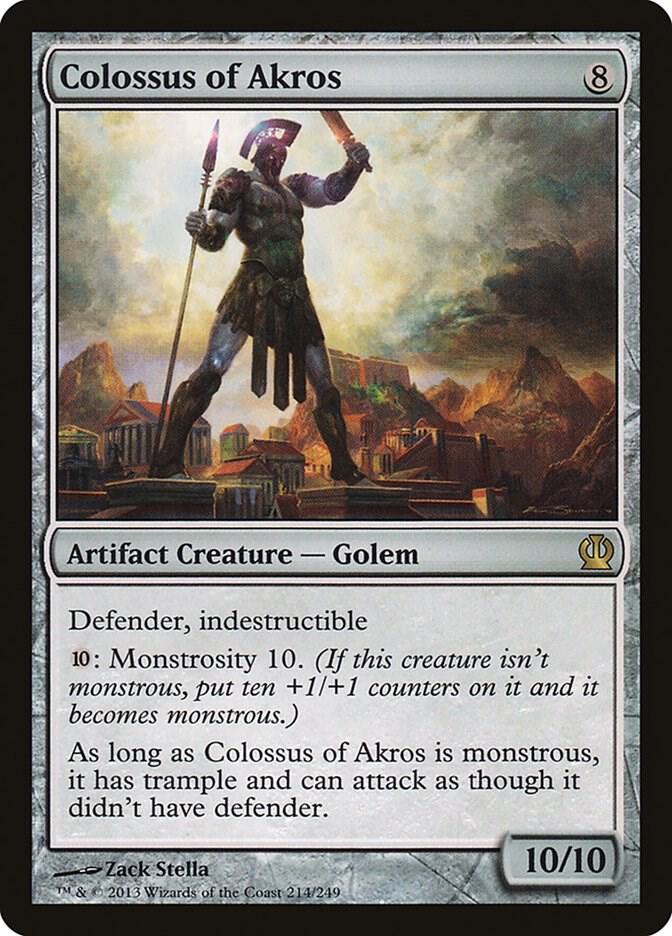 Colossus of Akros, Theros 214