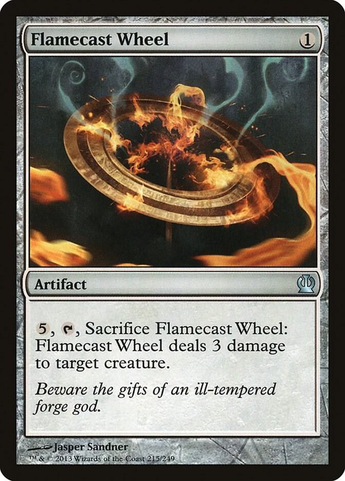 Flamecast Wheel, Theros 215
