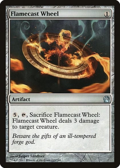 Flamecast Wheel, Theros 215