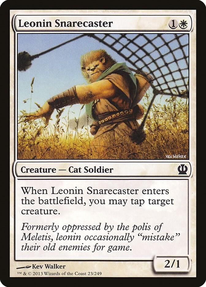 Leonin Snarecaster, Theros 23