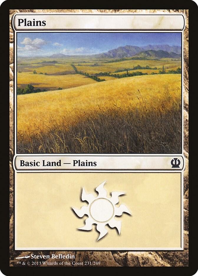 Plains (231), Theros 231