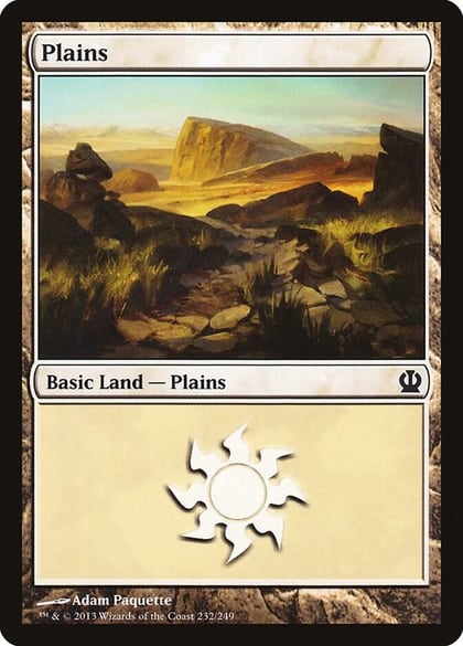 Plains (232), Theros 232