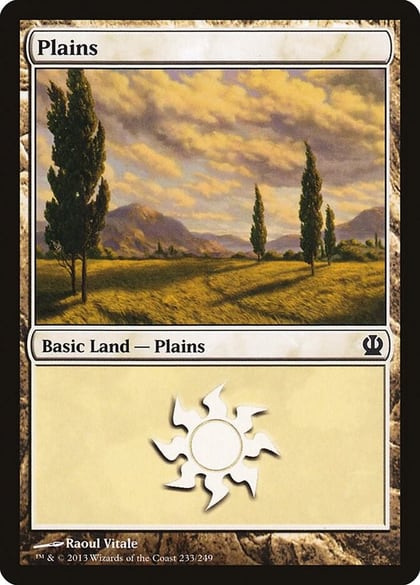Plains (233), Theros 233