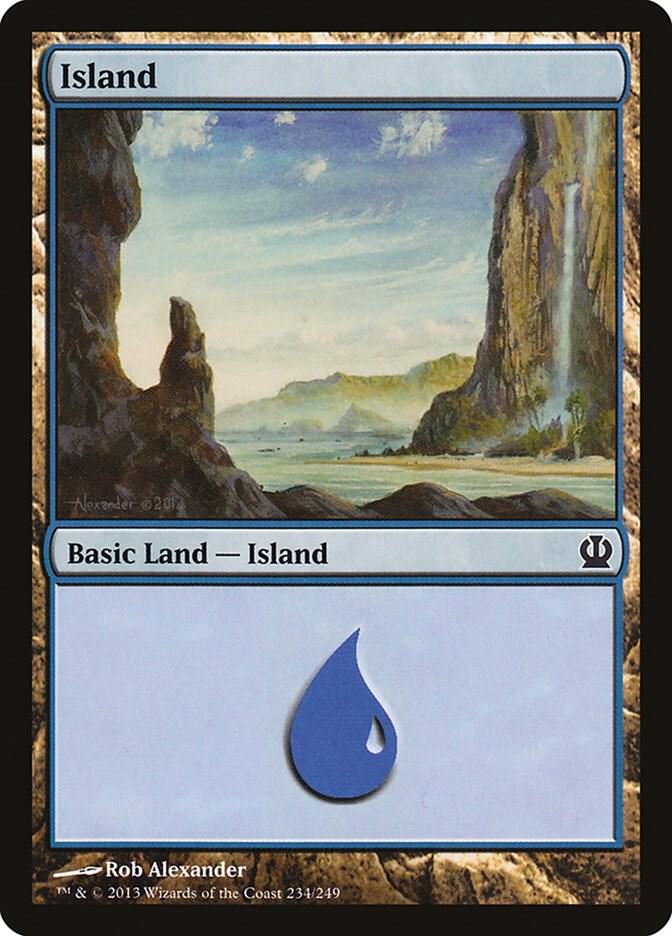 Island (234), Theros 234