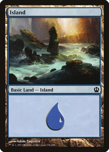Island (236), Theros 236