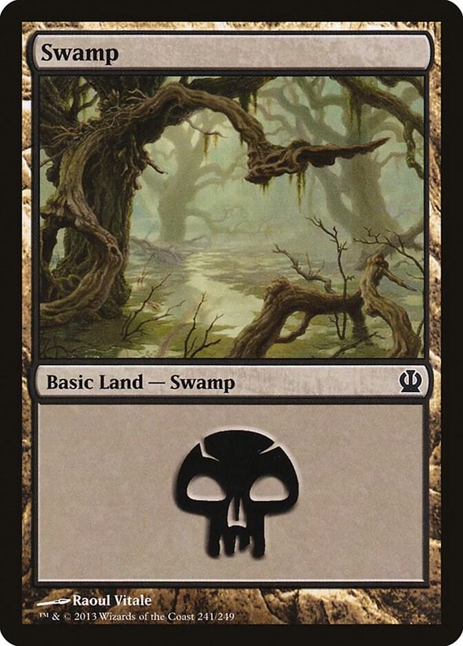 Swamp (241), Theros 241
