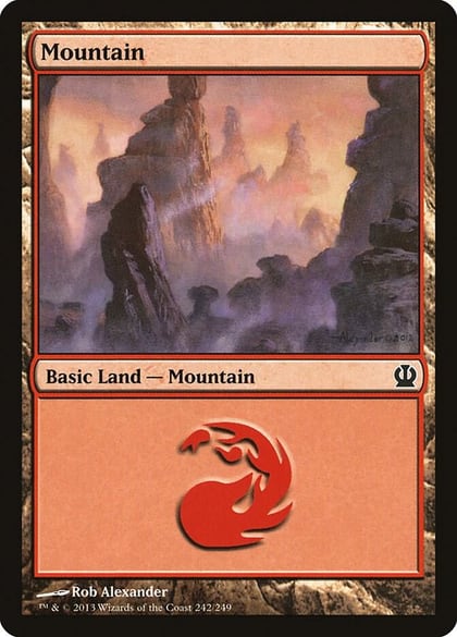 Mountain (242), Theros 242