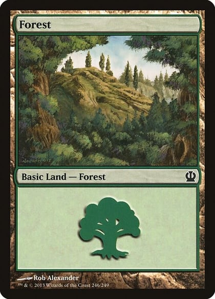 Forest (246), Theros 246