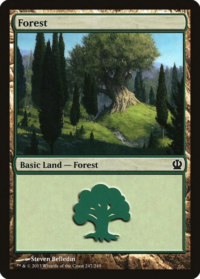 Forest (247), Theros 247