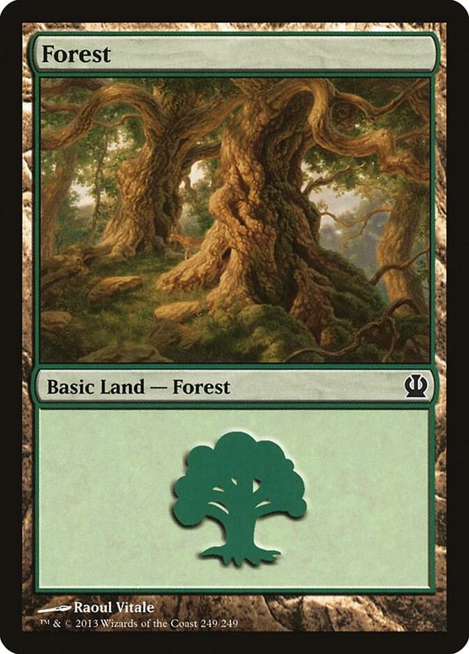 Forest (249), Theros 249