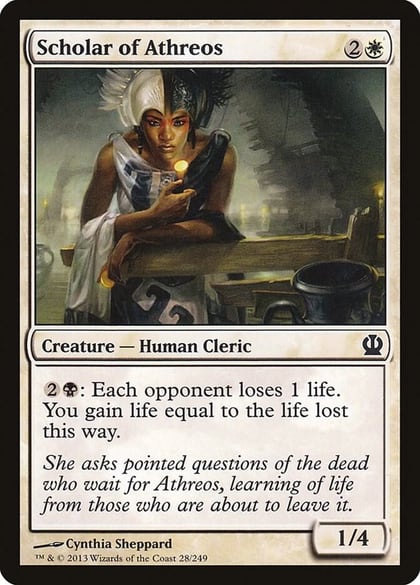 Scholar of Athreos, Theros 28