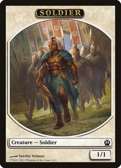 Soldier Token (Velinov), Theros 3
