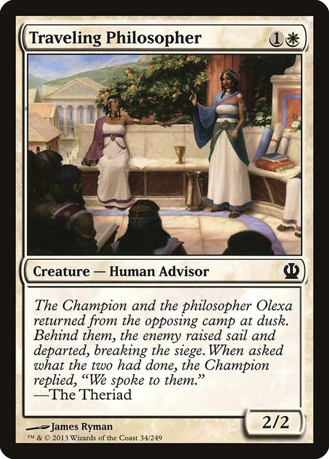 Traveling Philosopher, Theros 34