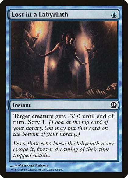 Lost in a Labyrinth, Theros 52