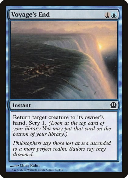 Voyage's End, Theros 73