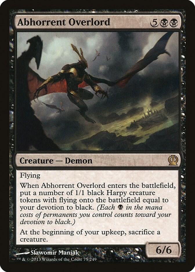 Abhorrent Overlord, Theros 75