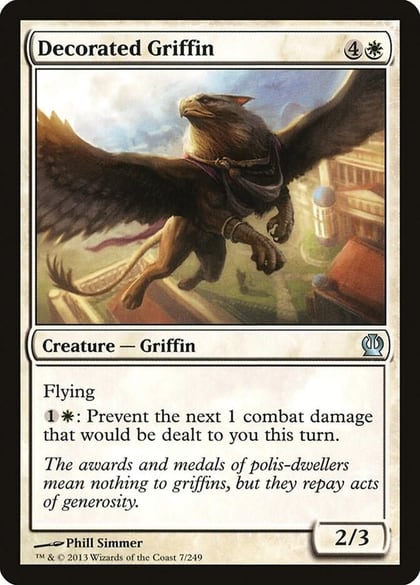 Decorated Griffin, Theros 7