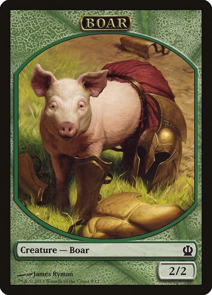 Boar Token, Theros 8