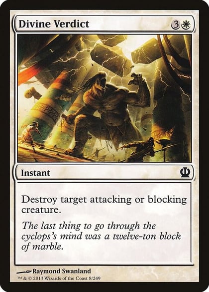 Divine Verdict, Theros 8
