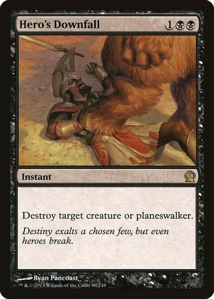 Hero's Downfall, Theros 90