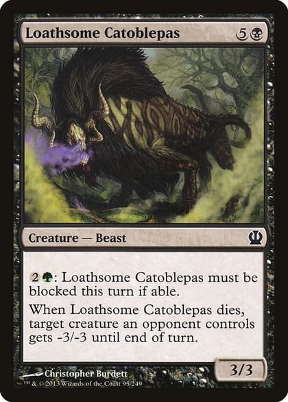 Loathsome Catoblepas, Theros 95
