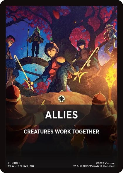 Allies Theme Card, Avatar: The Last Airbender 1