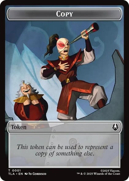 Copy (0001) // Spirit Double-Sided Token, Avatar: The Last Airbender 1 // 3