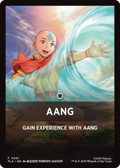 Aang Theme Card, Avatar: The Last Airbender 1