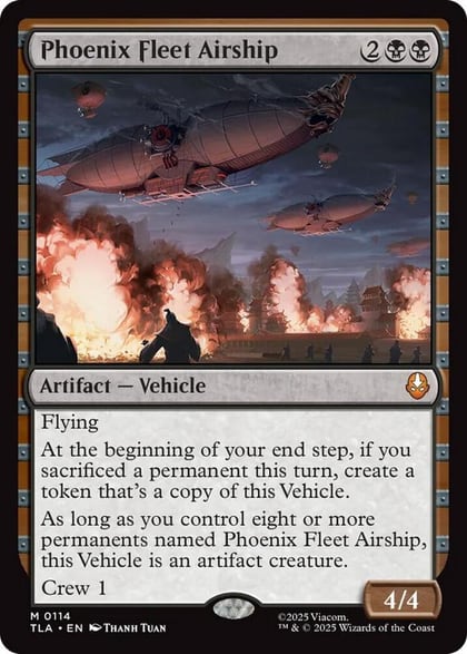 Phoenix Fleet Airship, Avatar: The Last Airbender 114