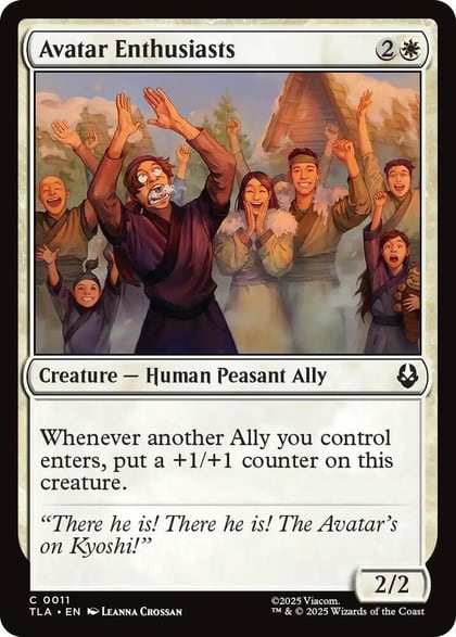 Avatar Enthusiasts, Avatar: The Last Airbender 11