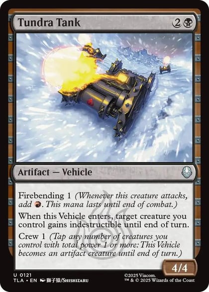 Tundra Tank, Avatar: The Last Airbender 121