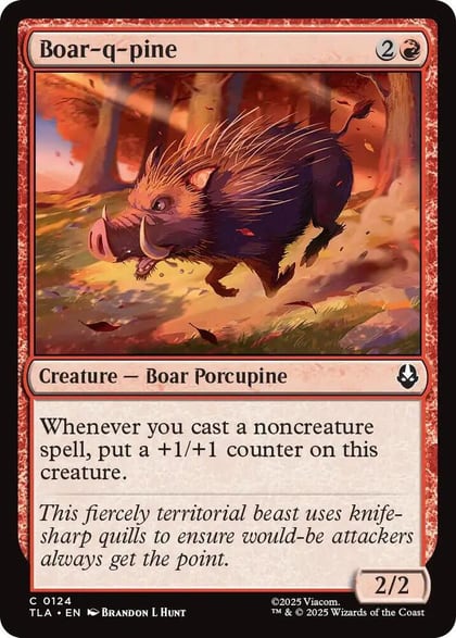 Boar-q-pine, Avatar: The Last Airbender 124