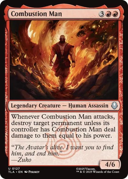 Combustion Man, Avatar: The Last Airbender 127