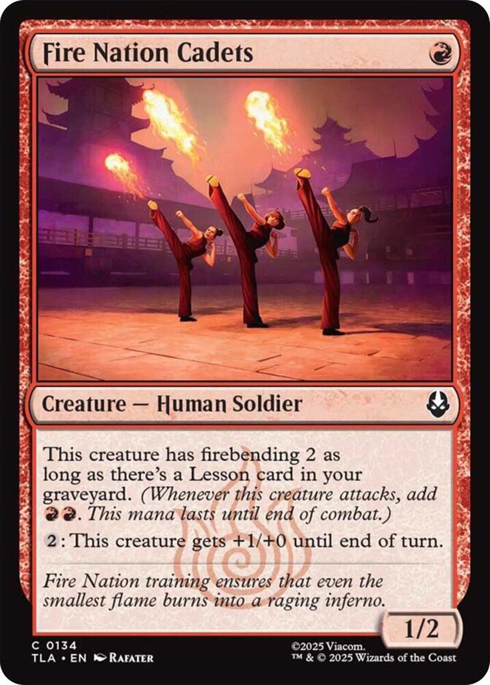 Fire Nation Cadets, Avatar: The Last Airbender 134
