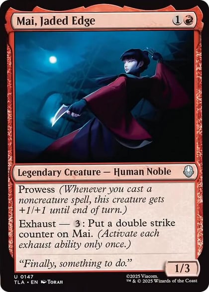 Mai, Jaded Edge, Avatar: The Last Airbender 147