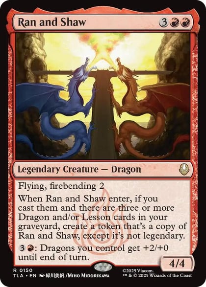 Ran and Shaw, Avatar: The Last Airbender 150