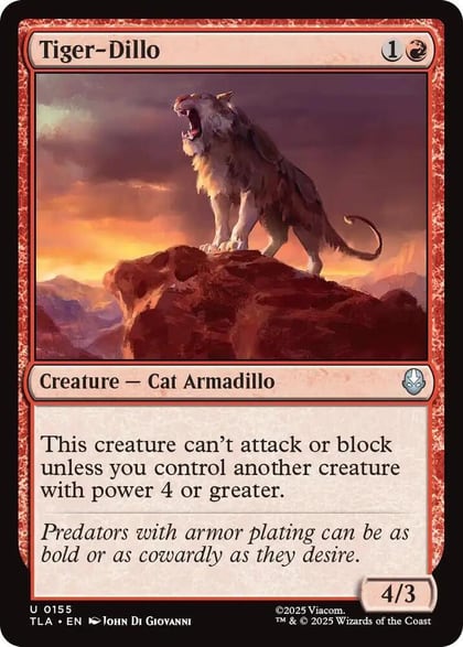Tiger-Dillo, Avatar: The Last Airbender 155
