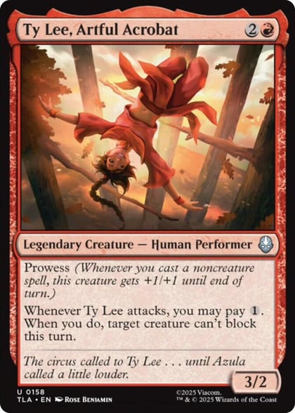 Ty Lee, Artful Acrobat, Avatar: The Last Airbender 158