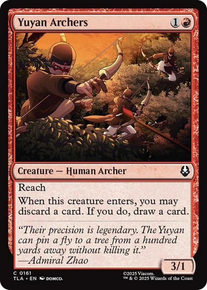 Yuyan Archers, Avatar: The Last Airbender 161