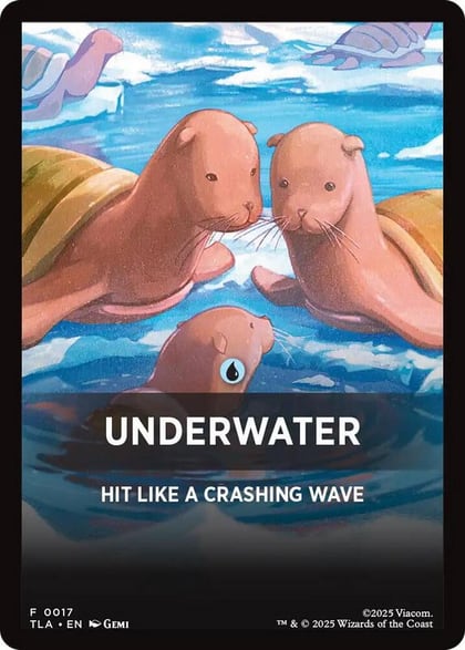 Underwater Theme Card, Avatar: The Last Airbender 17