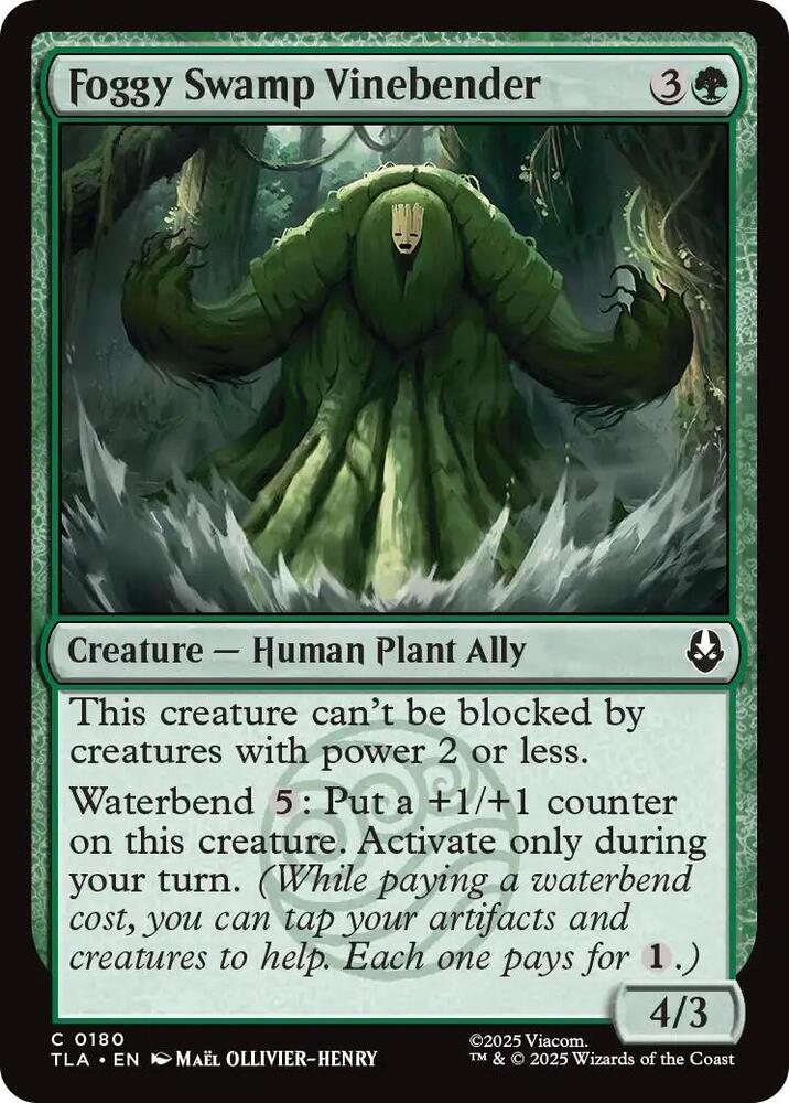 Foggy Swamp Vinebender, Avatar: The Last Airbender 180
