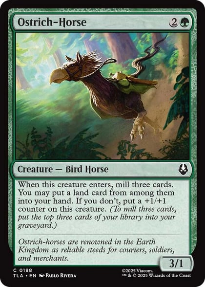 Ostrich-Horse, Avatar: The Last Airbender 188