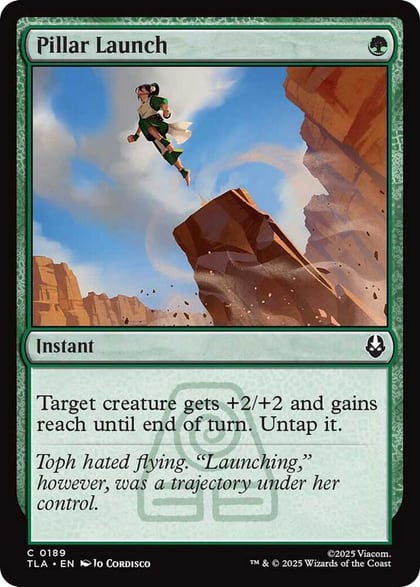 Pillar Launch, Avatar: The Last Airbender 189