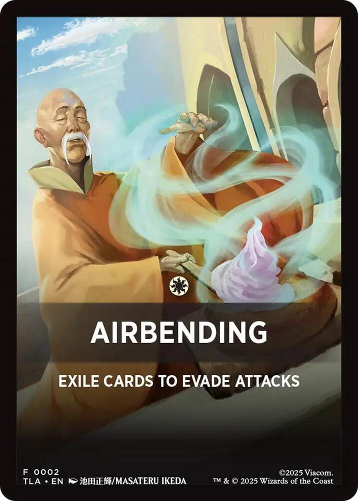 Airbending Theme Card, Avatar: The Last Airbender 2