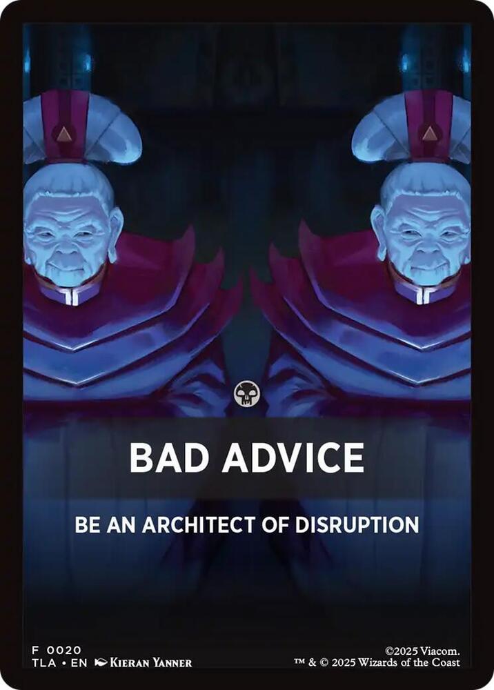 Bad Advice Theme Card, Avatar: The Last Airbender 20