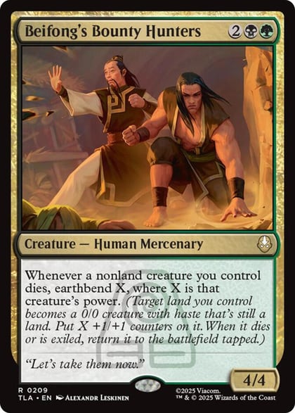 Beifong's Bounty Hunters, Avatar: The Last Airbender 209