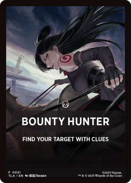 Bounty Hunter Theme Card, Avatar: The Last Airbender 21