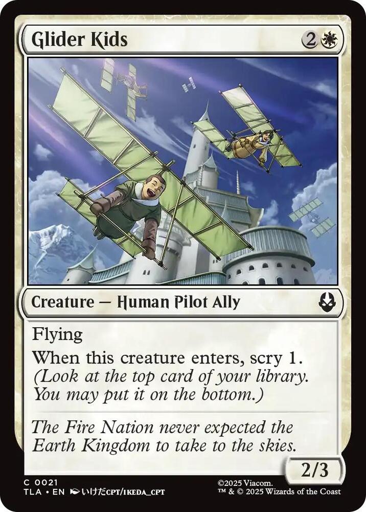 Glider Kids, Avatar: The Last Airbender 21